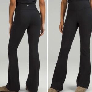 lululemon athletica Black High-Rise Flare Leggings